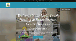 Desktop Screenshot of lighttouchhealingcenter.com