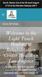 Mobile Screenshot of lighttouchhealingcenter.com